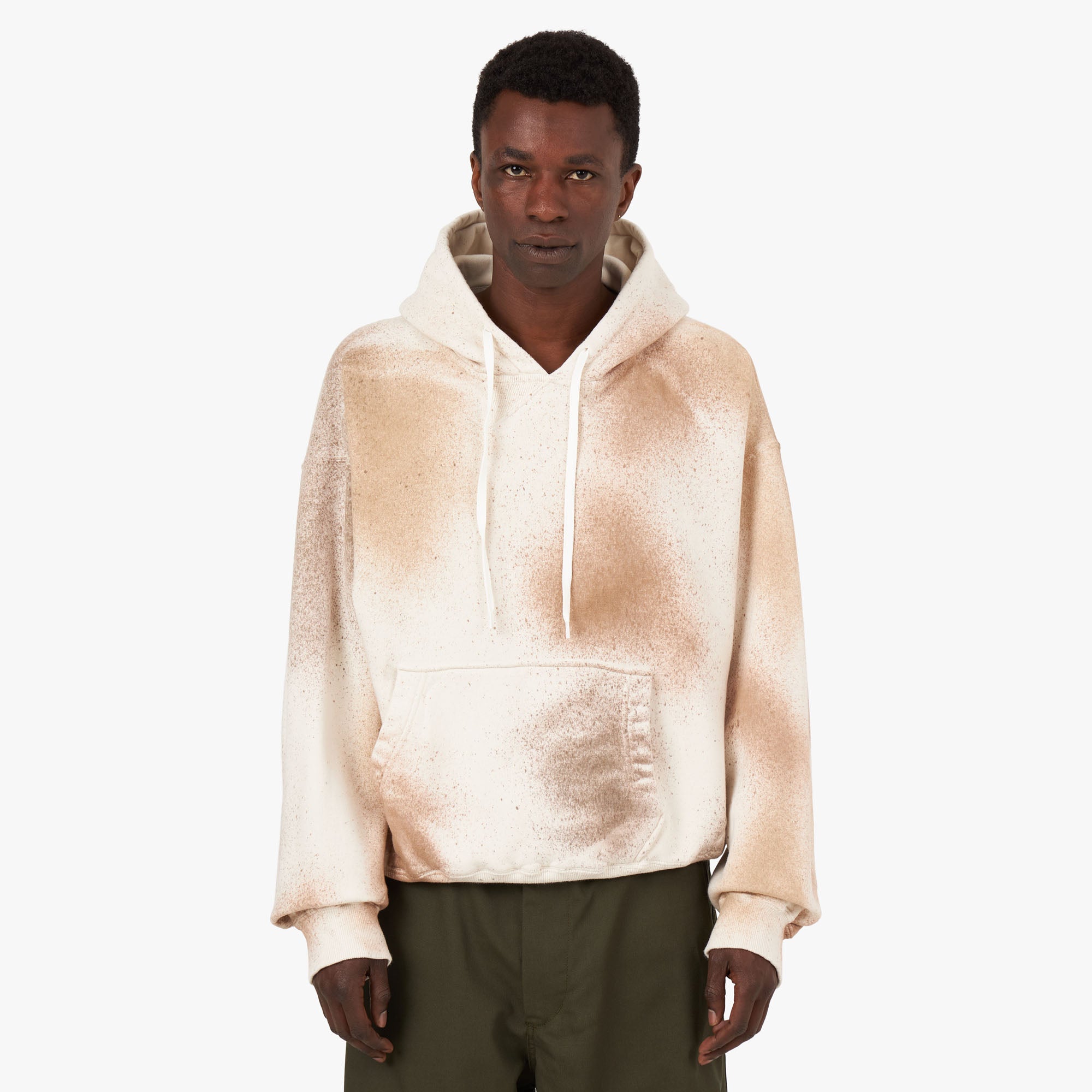 NOMA t.d. Hand Dyed Twist Pullover Hoodie / Multi 1