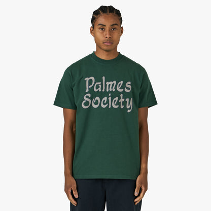 Palmes Society T-Shirt Dark Green