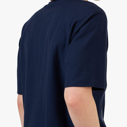 Polo Palmes Panel zippé / Marine