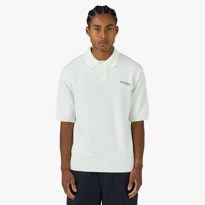 Palmes Polo en tricot Blanc Cassé