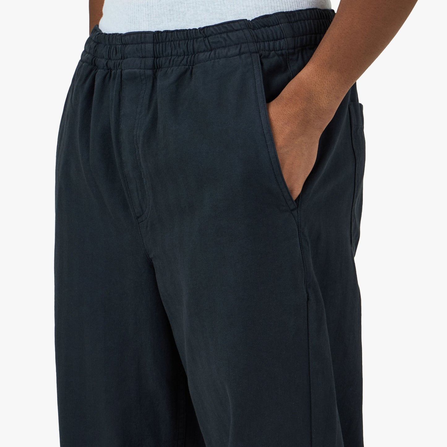 Palmes Lucien Pantalon à chevrons Noir
