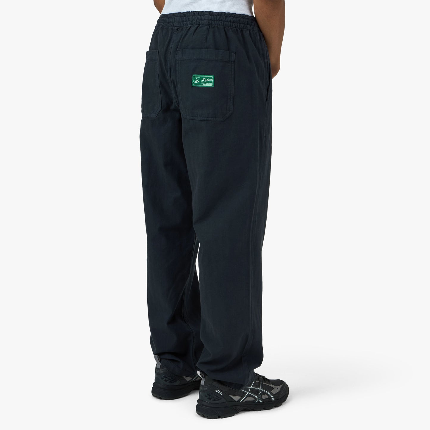 Palmes Lucien Pantalon à chevrons Noir