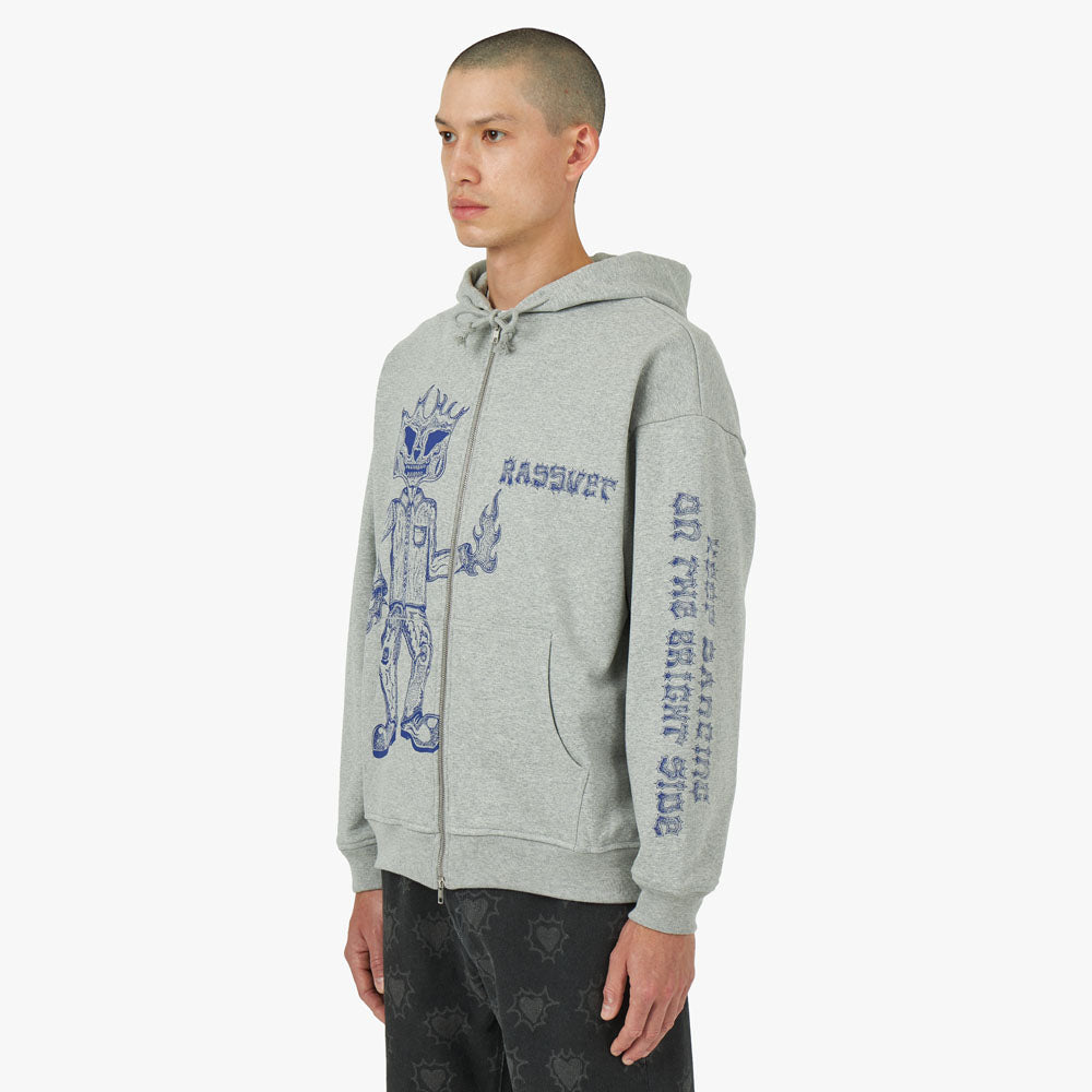 Zip hot sale off hoodie