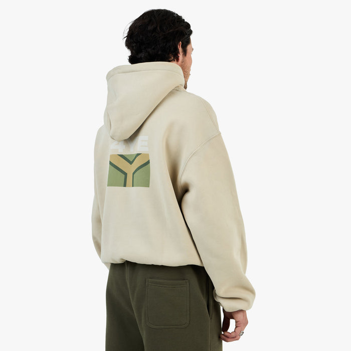 4YE Flag Hoodie / Oat 1