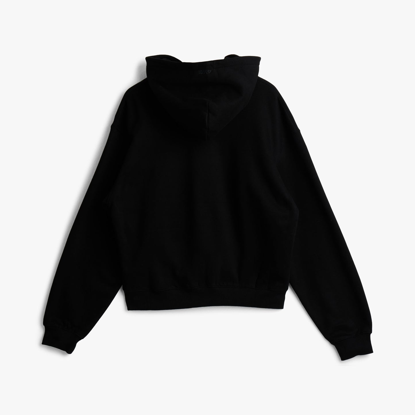 Sweat à capuche 4YE Signature orné de strass / Noir