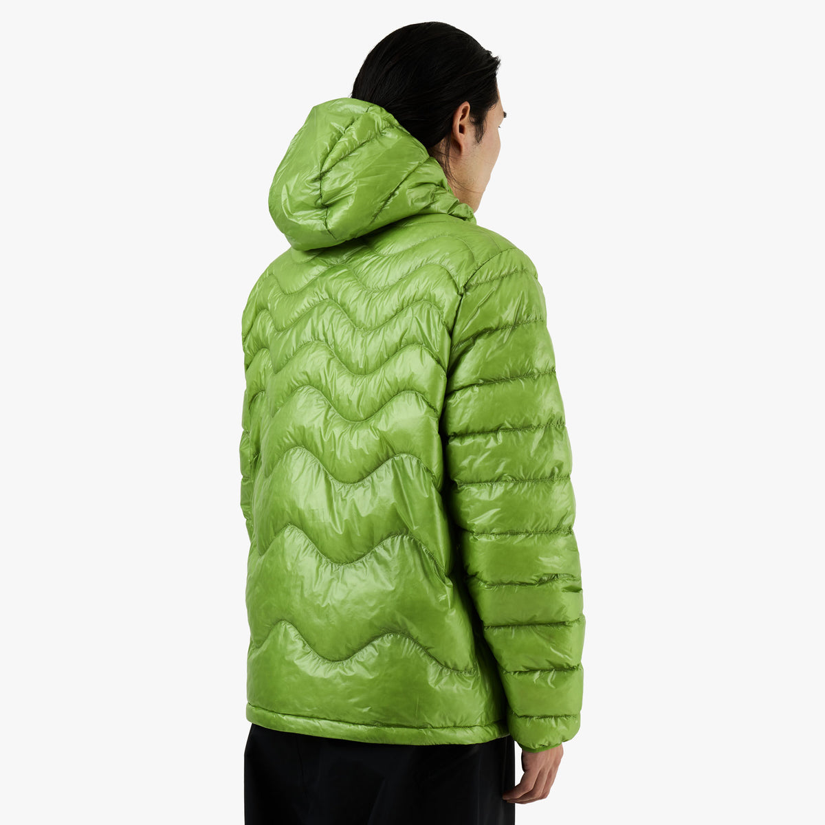 Purple Mountain Observatory Waves Puffa Jacket / Apple