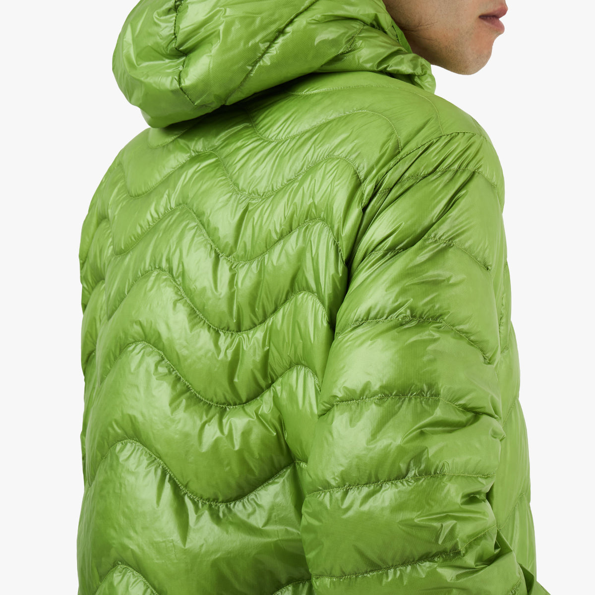 Purple Mountain Observatory Waves Puffa Jacket / Apple