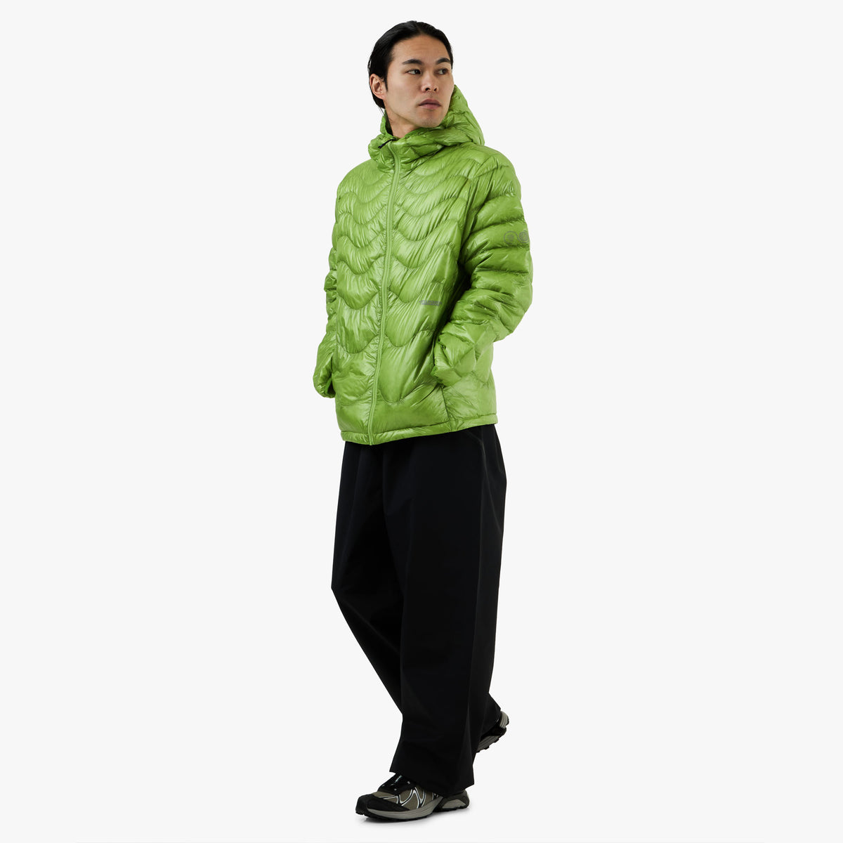 Purple Mountain Observatory Waves Puffa Jacket / Apple
