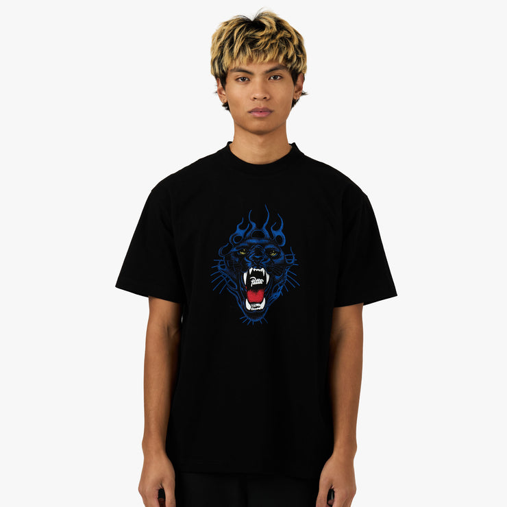 Patta Fire Panther T-Shirt Noir 1