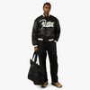 Patta Script Logo Satin Varsity Jacket Black 7