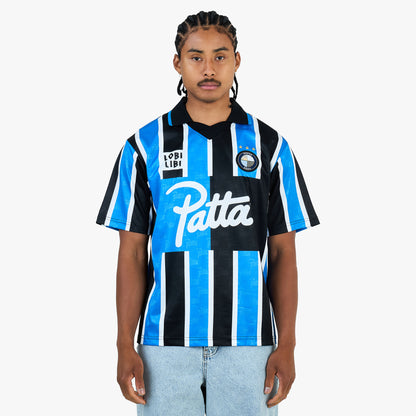 Maillot de Football Patta Stripe / Bleu Français