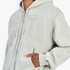 Patta Loopback Logo Zip Hoodie / Irish Cream 4