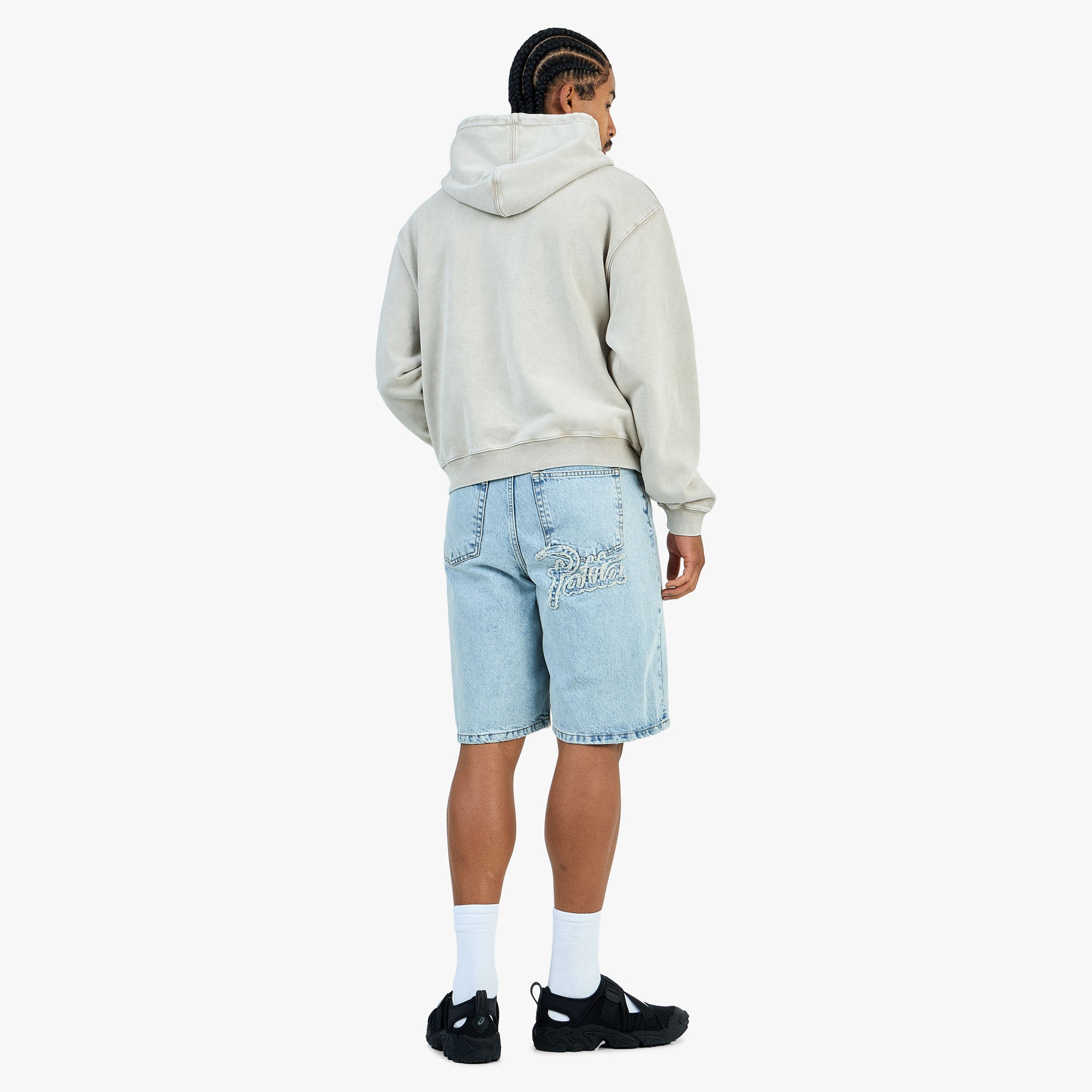 Lochie - epine ♥︎ paparazzi sweat Patta Loopback Logo Zip Hoodie / Irish Cream | Livestock