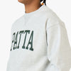 Patta Arc Logo Crewneck Sweater / Light Melange Grey 4