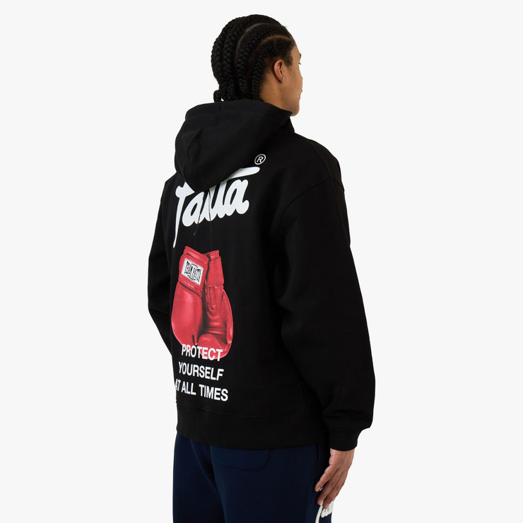 Patta Protect Yourself Hooded Sweater / Black 1