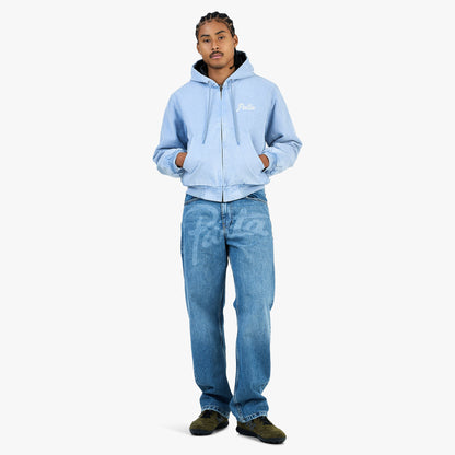 Patta Peace Canvas Hooded Jacket / Blue
