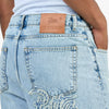 Patta Light Wash Denim Shorts / Light Blue Denim 5