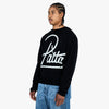 Patta Hearted Jumper / Black 2