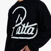 Patta Hearted Jumper / Black 4