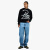 Patta Hearted Jumper / Black 6