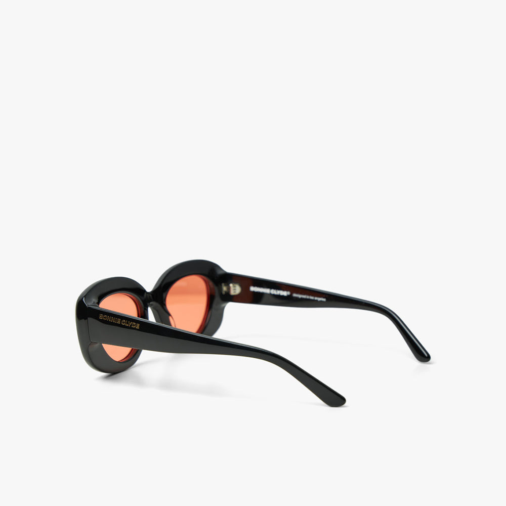 Bonnie Clyde Portal Lunettes de soleil Noir / Orange