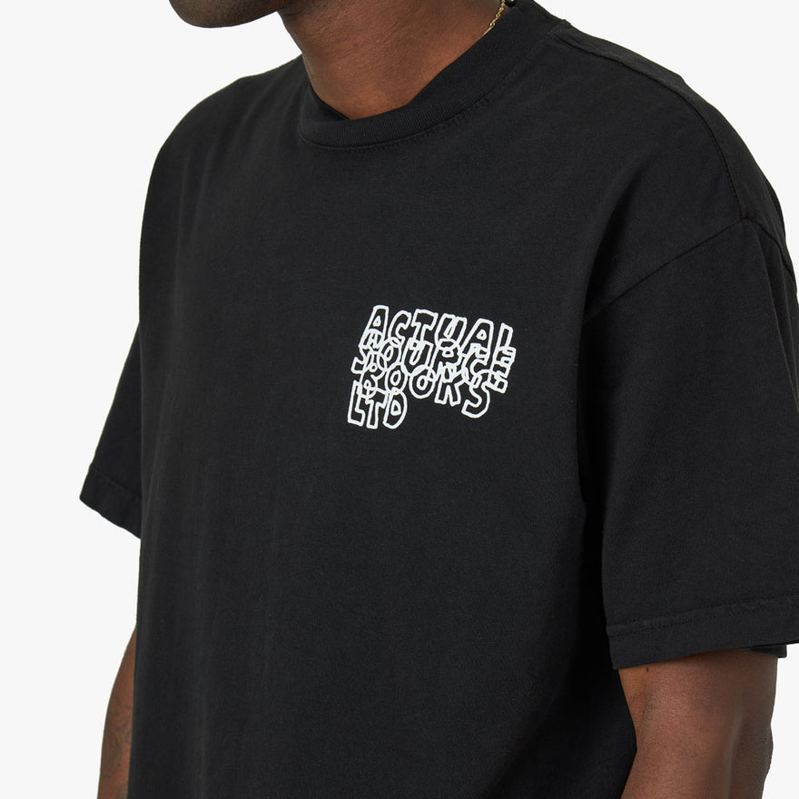 Actual Source LTD T-shirt / Black – Livestock