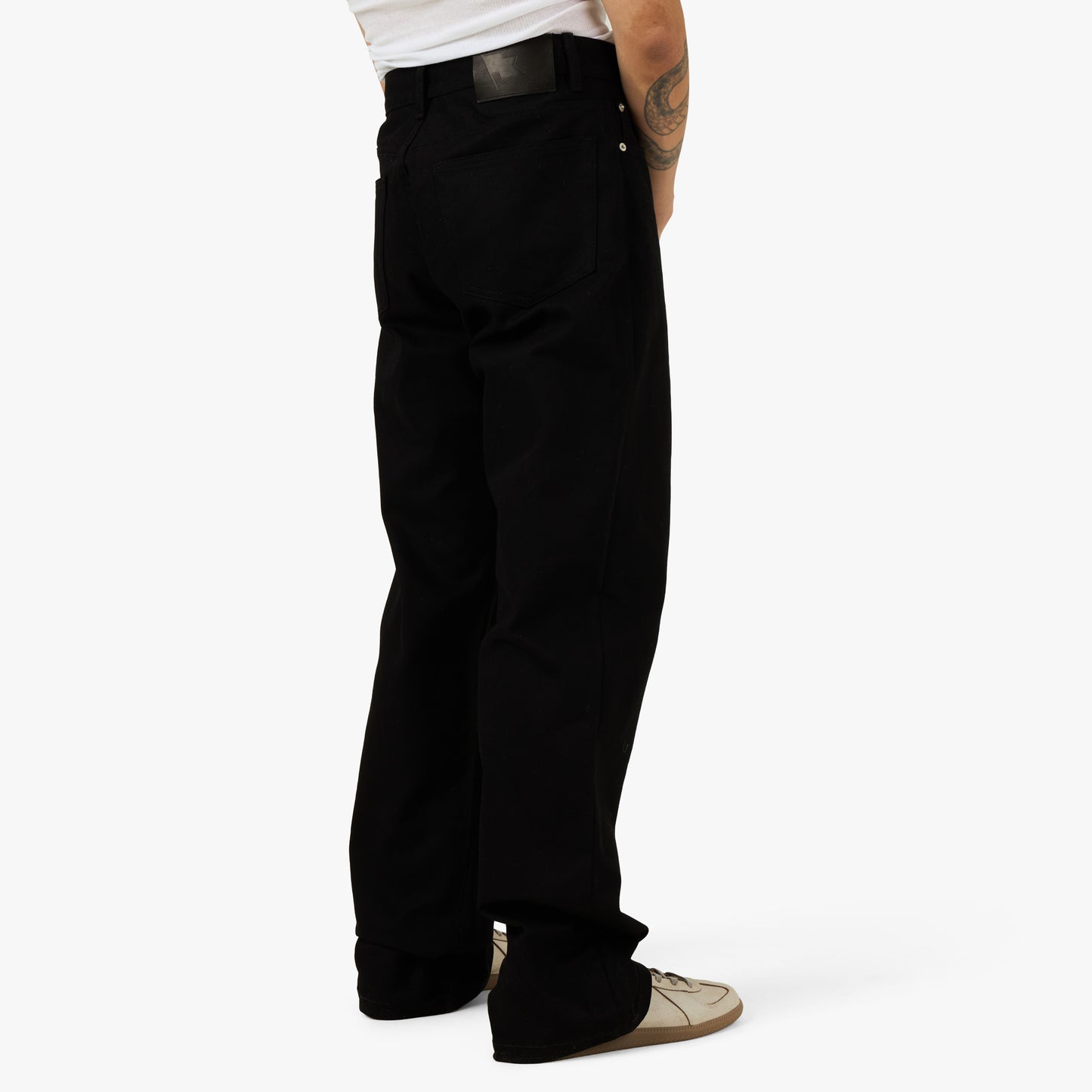 Jean moderne large 5 poches PlazaWorks noir