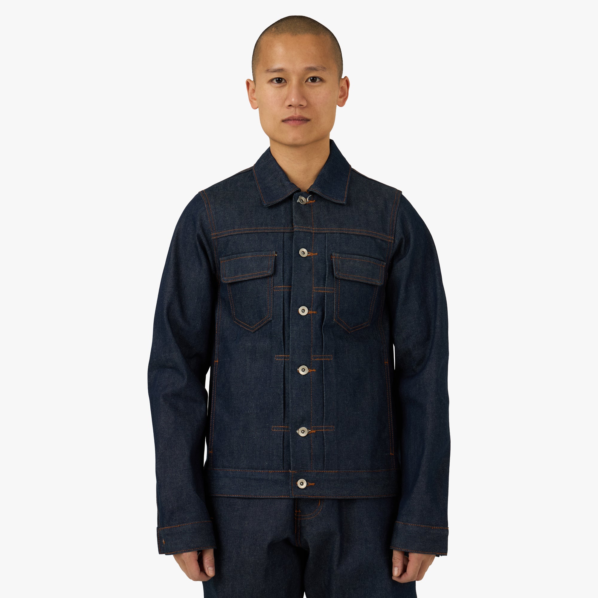リテンliten YOKUBARI Denim Jacket Indigo 2 PlazaWorks Modern Type 2 Denim Jacket Indigo Raw – Livestock