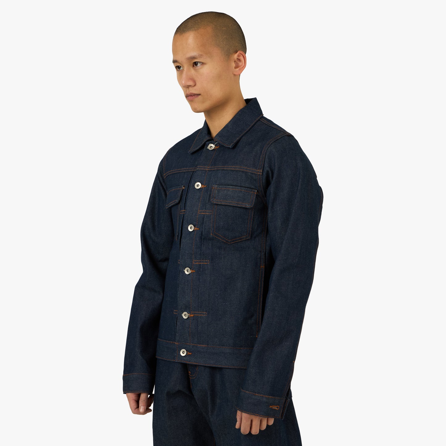PlazaWorks Modern Type 2 Denim Jacket Indigo Raw