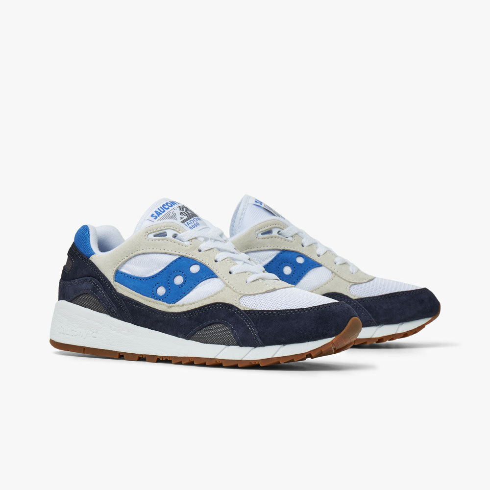 Saucony Shadow 6000 White / Navy - Blue – Livestock