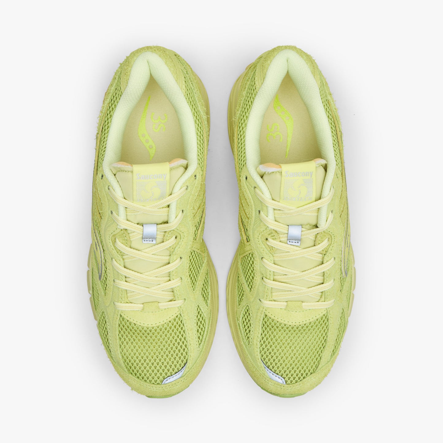 Saucony x 3sixteen Guide v7.3 Lime / Raffia