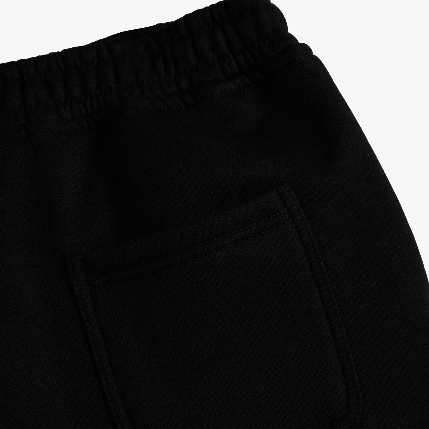 4YE Signature Rhinestone Short / Black