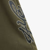 4YE Signature Rhinestone Short / Olive 4