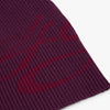 4YE Signature Ribbed Beanie Plum / Red 6