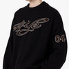 4YE Chenille Knit Sweater / Black 4