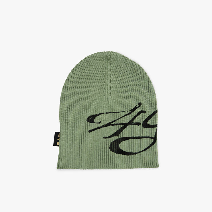 Bonnet 4YE Signature Skully Palm / Vert foncé 1