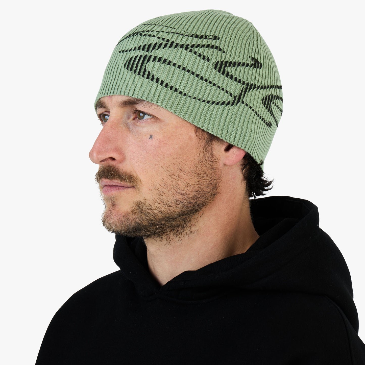 4YE Signature Skully Palm / Dark Green