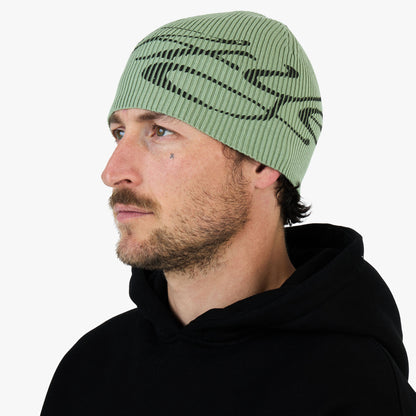 4YE Signature Skully Palm / Dark Green