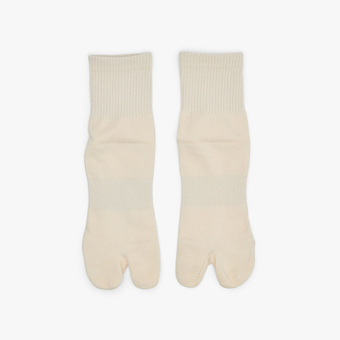 Chaussettes Tabi Blanc cassé 1