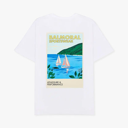T-shirt Athleisure Balmoral / Blanc
