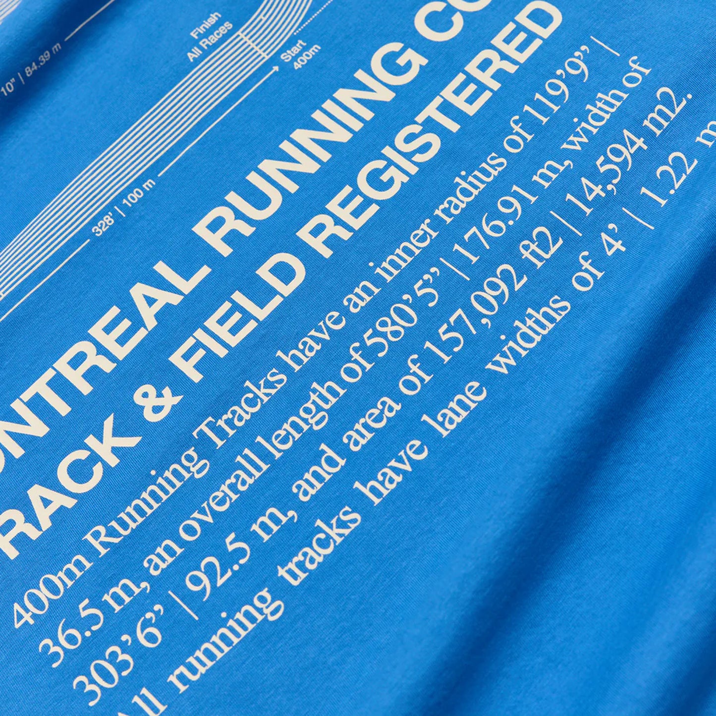 T-shirt Balmoral Radius / Bleu
