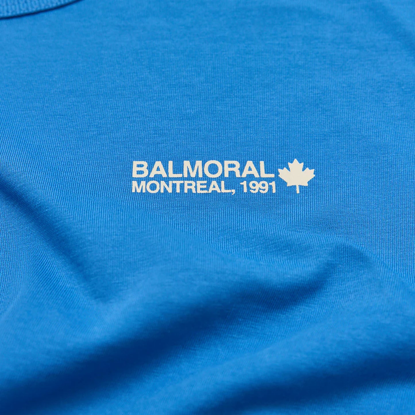 T-shirt Balmoral Radius / Bleu