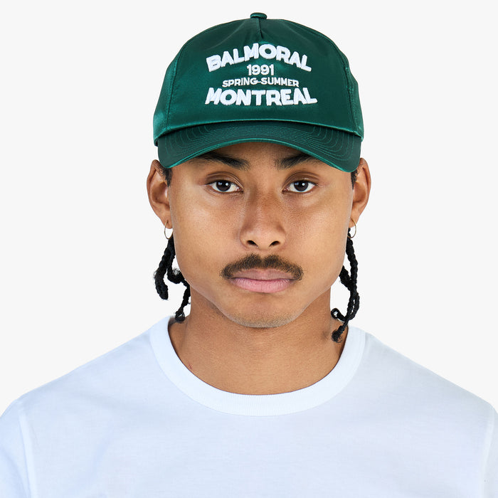 Balmoral Stradford 5-Panel Hat / Forest Green 1