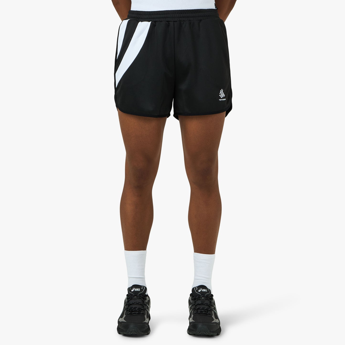 4YE Sprint Short Black / White