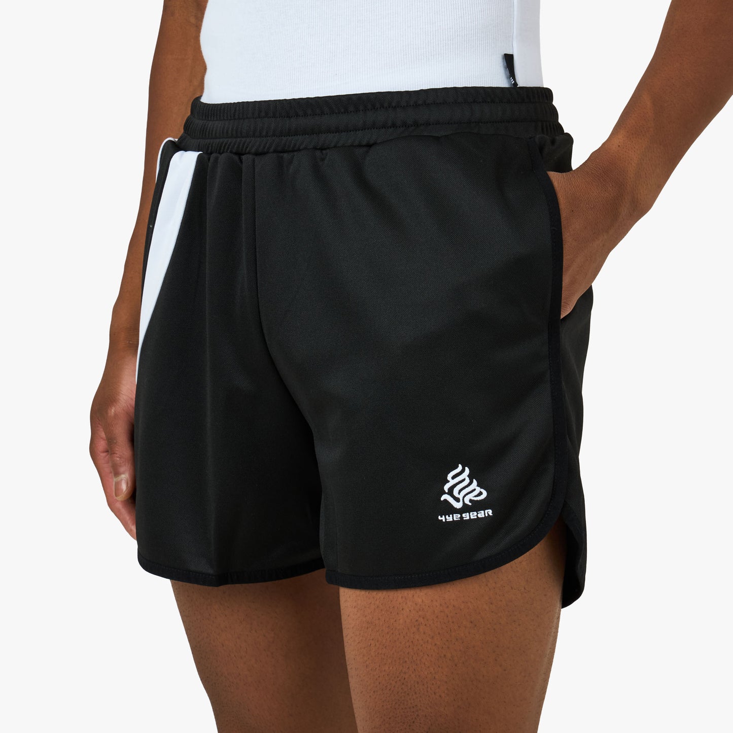 4YE Sprint Short Black / White
