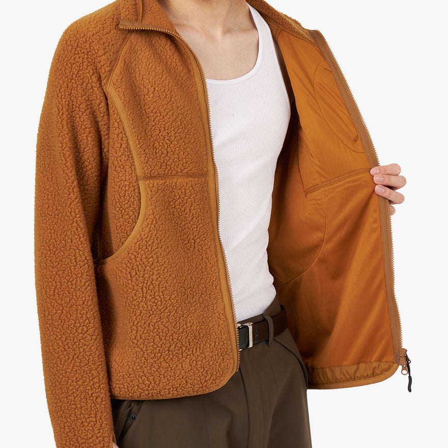 Snow Peak Thermal Boa Fleece Jacket / Brown – Livestock