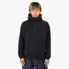 Snow Peak Micro Fleece Half Zip Hoodie / Black 1