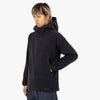 Snow Peak Micro Fleece Half Zip Hoodie / Black 2