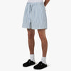 Tekla Poplin Short Placid / Rayures Bleues 2