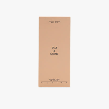 SALT & STONE Gel douche / Safran & Cèdre